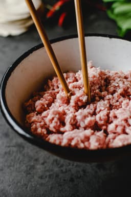 minced pork