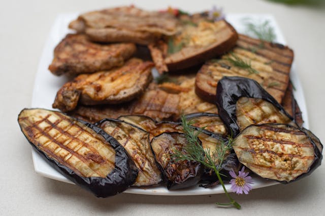 fried eggplant