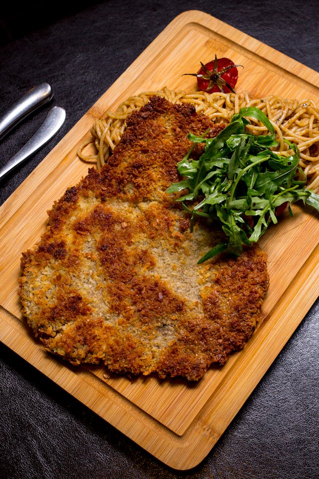 fried meat cutlet