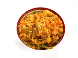 mixed rice dish